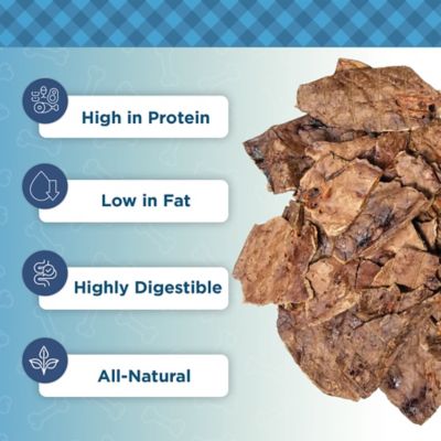 Image showing  4 - 6 in. Beef Lung Slices Dog Treats, 8 oz.