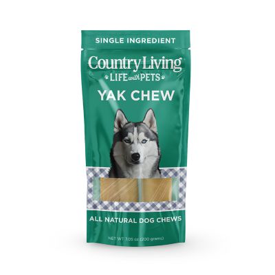 Image showing  Natural Yak Cheese Chew Bars for Dogs - Large Size (2 per Bag)