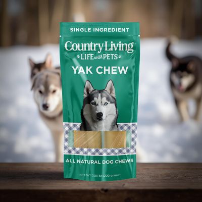 Image showing  Natural Yak Cheese Chew Bars for Dogs - Large Size (2 per Bag)