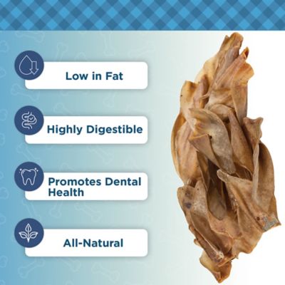 Image showing  Natural Cow Ears Dog Chews - 10 ct. Bag