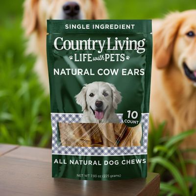 Image showing  Natural Cow Ears Dog Chews - 10 ct. Bag