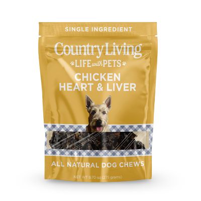 Image showing  Dehydrated Chicken Hearts & Livers Dog Treats, 9 oz. Bag
