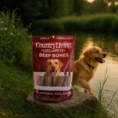 Image showing  5 in. - 6 in. Beef Center Cut Bones for Dogs - 5 ct. Bag
