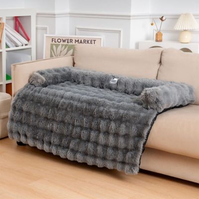 Image showing 1 th FunnyFuzzy Cozy Fluffy Sofa Seat Pad