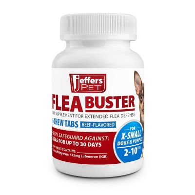 Image showing  Flea Buster Chewable Tablets for Dogs