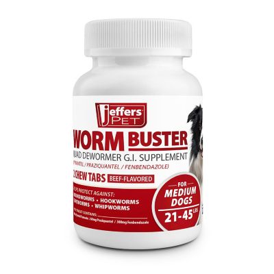 Image showing  Worm Buster Dog Dewormer Tablets