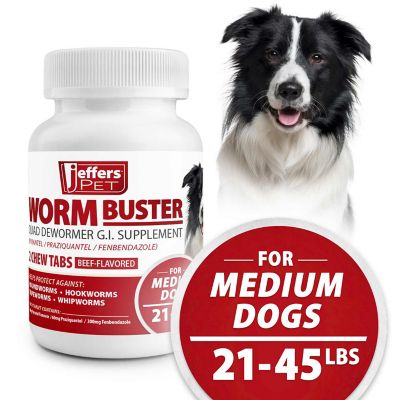 Image showing  Worm Buster Dog Dewormer Tablets