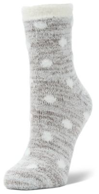 Little Hotties Double Layer Mink Dot Crew Socks, 1 Pair