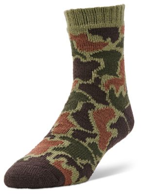 Little Hotties Double Layer Hunt Camo Crew Socks, 1 Pair