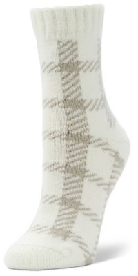 Little Hotties Single Layer Plaid Crew Socks 1 Pair
