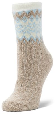 Little Hotties Double Layer Soft Nordic Band Crew Socks 1 Pair