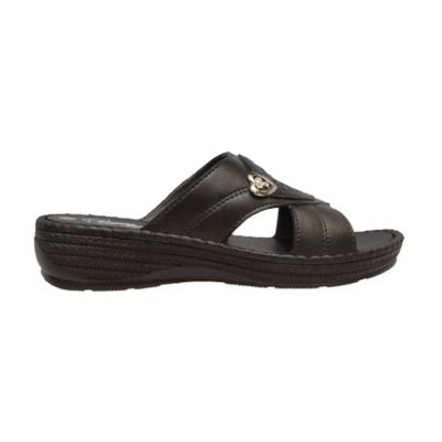 Image showing 4 th Tecs Women's Low Heel Slip On Sandal