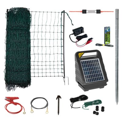 American Farm Works Solar-Powered Electric Fence Kit for Small Animals