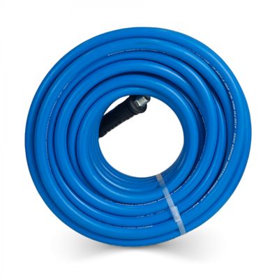 Image showing  Tough-Tek Rubber Pressure Washing Hose 1/2 in. X 100 ft.-BLUE