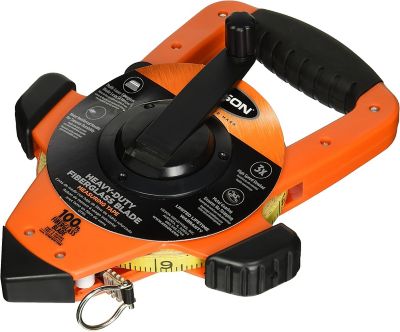 Keson Tape Measure 100 ft. Ultra Glass