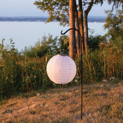 Image showing  10 in. Glow Nylon Solar Lantern