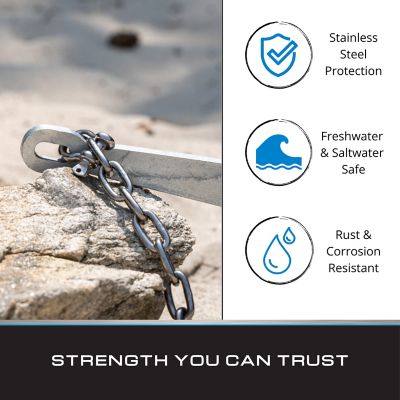 Image showing  Shackle Screw Pin 5/16 Ss, 2 pk.