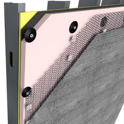 Image showing 4 th TruFast 10 x 3in. Grip-Deck Self-Drilling Screw (1000 EA) Steel Exterior Ceramic Heavy Duty Steel Metal Fastener Phillips