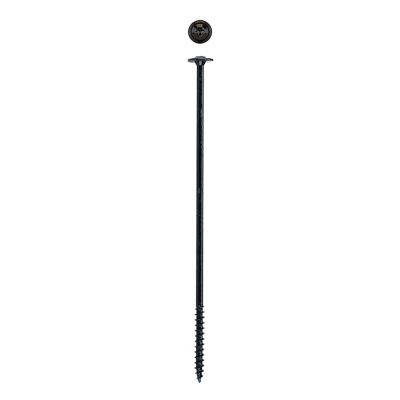 Image showing  5/16 x 14in. Interior Structural Wood Lag Screws Powerlags Washer Head T-Star (250 EA) Bulk Pail Bit Included