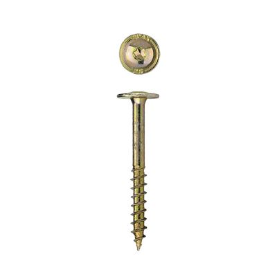 Image showing  1/4 x 2-1/2in. Interior Structural Wood Lag Screws Powerlags Washer Head T-Star (50 EA) Bit Included