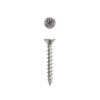 Image showing 1 th SPAX 10 x 1-1/2in. Interior Wood Screws Construction Flat Head Phillips Square Unidrive (130 EA) Bit Included
