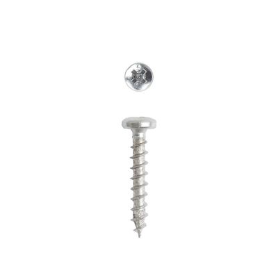 Image showing  8 x 1in. Interior Wood Metal Screws Cabinet Pan Head Phillips Square Unidrive (225 EA) Bit Included