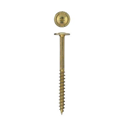 Image showing  1/4 x 3-1/2in. Interior Structural Wood Lag Screws Powerlags Washer Head T-Star (50 EA) Bit Included