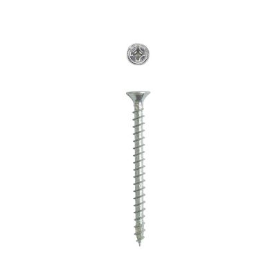 Image showing  #8 x 2 in. Interior Wood Screws Construction Flat Head Phillips Square Unidrive, 161 EA, Bit Included