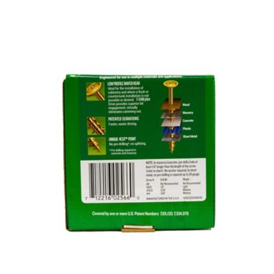 Image showing 8 th SPAX 10 x 2-1/2in. Interior Cabinet Wood Screws Construction Wafer Head T-Star Plus (220 EA) 3 LB Bit Included