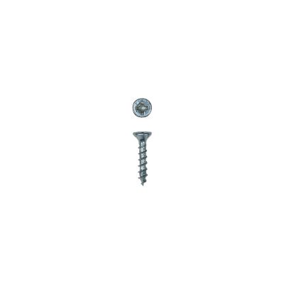 Image showing  6 x 3/4in. Interior Wood Screws Construction Flat Head Phillips Square Unidrive (480 EA) Bit Included