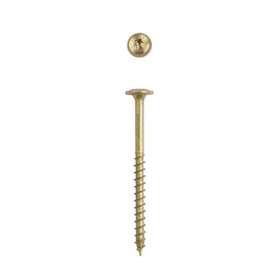 Image showing  8 x 2-1/2in. Interior Cabinet Wood Screws Construction Wafer Head T-Star Plus (120 EA) Bit Included