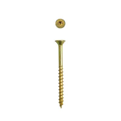 Image showing  10 x 2-1/2in. Interior Wood Screws Construction Flat Head T-Star Plus (230 EA) 3 LB Bit Included