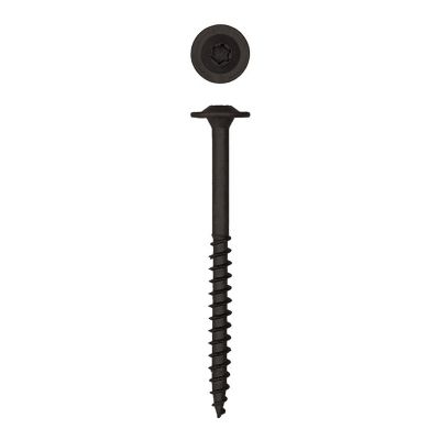 Image showing 1 th SPAX 5/16 x 4in. Exterior Structural Wood Lag Screws Powerlags Washer Head T-Star (12 EA) Bit Included