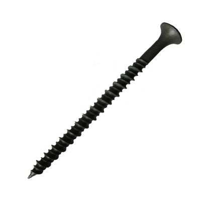 Image showing 3 th TruFast 7 x 1-5/8in. Grip-Deck HiLo Screw (1000 EA) Gray Steel Exterior Ceramic Wood Metal Fastener Phillips Drive