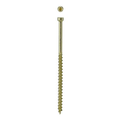 Image showing  8 x 3-1/8in. Exterior / Interior Finish Partial Thread Powertrim Trim Head T-Star Plus (300 EA) Pail Bit Included