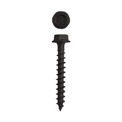 Image showing  1/4 x 2in. Exterior Structural Wood Lag Screws Powerlags Hex Head Hex (12 EA) Bit Included