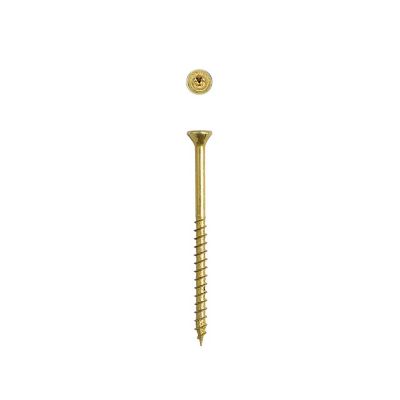 Image showing  8 x 2-1/2in. Interior Wood Screws Construction Flat Head T-Star Plus (618 EA) 5 LB Bit Included