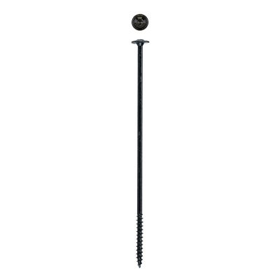 Image showing  5/16 x 15in. Interior Structural Wood Lag Screws Powerlags Washer Head T-Star (250 EA) Bulk Pail Bit Included