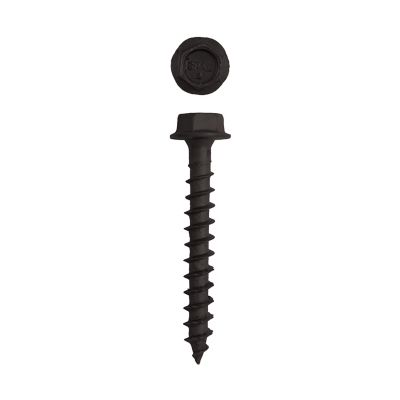 Image showing  1/4 x 2in. Exterior Structural Wood Lag Screws Powerlags Hex Head Hex (50 EA) Bit Included