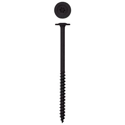 Image showing 1 th SPAX 1/4 x 4-1/2in. Exterior Structural Wood Lag Screws Powerlags Washer Head T-Star (50 EA) Bit Included