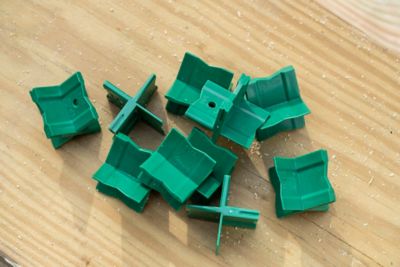 Image showing 6 th SPAX Wood and Deck Board Spacer Measurement Tool - Ensures Quick, Consistent Gaps for Easy Installation, 3 pk.
