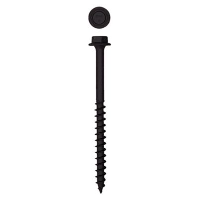 Image showing  3/8 x 5in. Exterior Structural Wood Lag Screws Powerlags Hex Head Hex (25 EA)