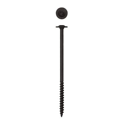 Image showing  5/16 x 6in. Exterior Structural Wood Lag Screws Powerlags Washer Head T-Star (50 EA) Bit Included