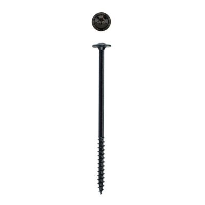 Image showing  5/16 x 9in. Interior Structural Wood Lag Screws Powerlags Washer Head T-Star (250 EA) Bulk Pail Bit Included