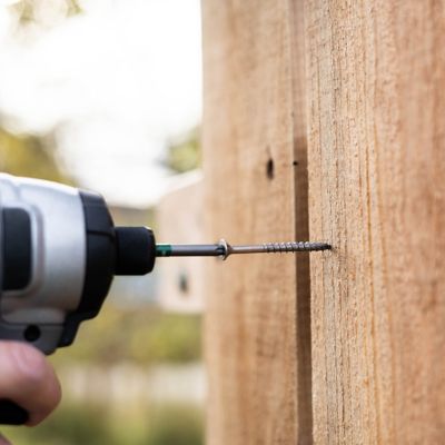 Image showing 6 th SPAX 9 x 2in. Exterior 304 Stainless Steel Wood Deck Screws Construction Flat Head T-Star Plus (125 EA) Bit Included