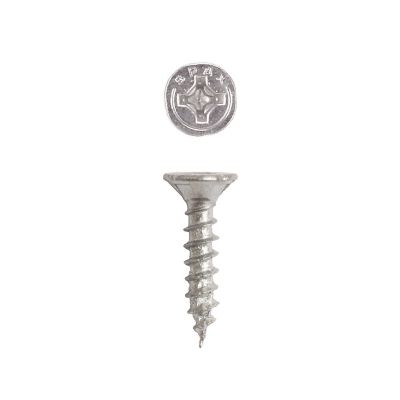 Image showing  6 x 5/8in. Interior Wood Screws Construction Flat Head Phillips Square Unidrive (582 EA) Bit Included