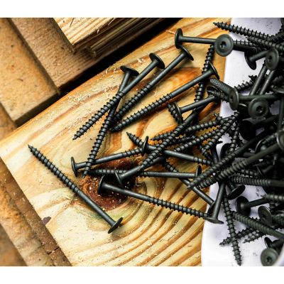 Image showing 5 th SPAX 1/4 x 3in. Exterior Structural Wood Lag Screws Powerlags Washer Head T-Star (12 EA) Bit Included
