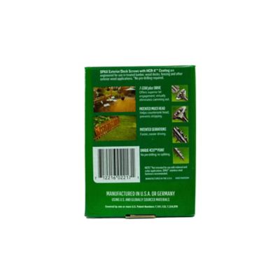 Image showing 7 th SPAX 8 x 2-1/2in. Exterior Wood Deck Screws Construction Flat Head T-Star Plus (124 EA) Bit Included