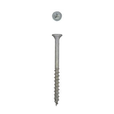 Image showing  14 x 3in. Exterior Wood Deck Screws Construction Flat Head T-Star Plus (10 EA)