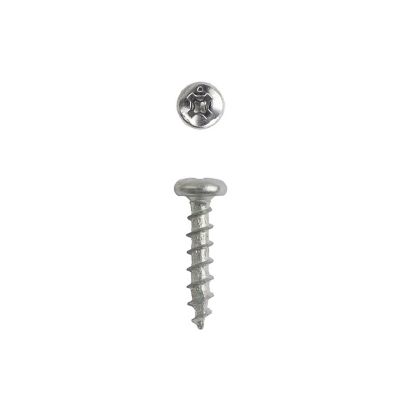 Image showing  6 x 5/8in. Interior Wood Metal Screws Cabinet Pan Head Phillips Square Unidrive (445 EA) Bit Included